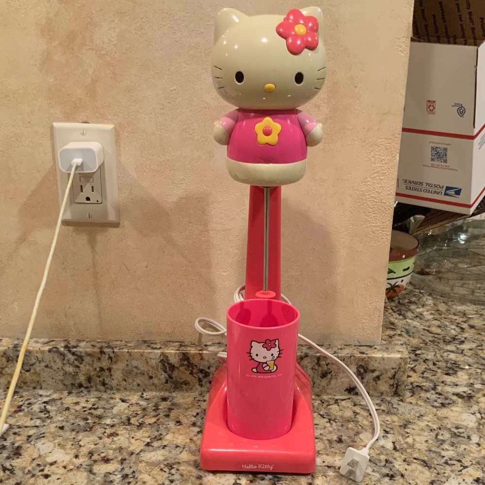 Sanrio Hello Kitty 17" Milkshake Maker Vintage